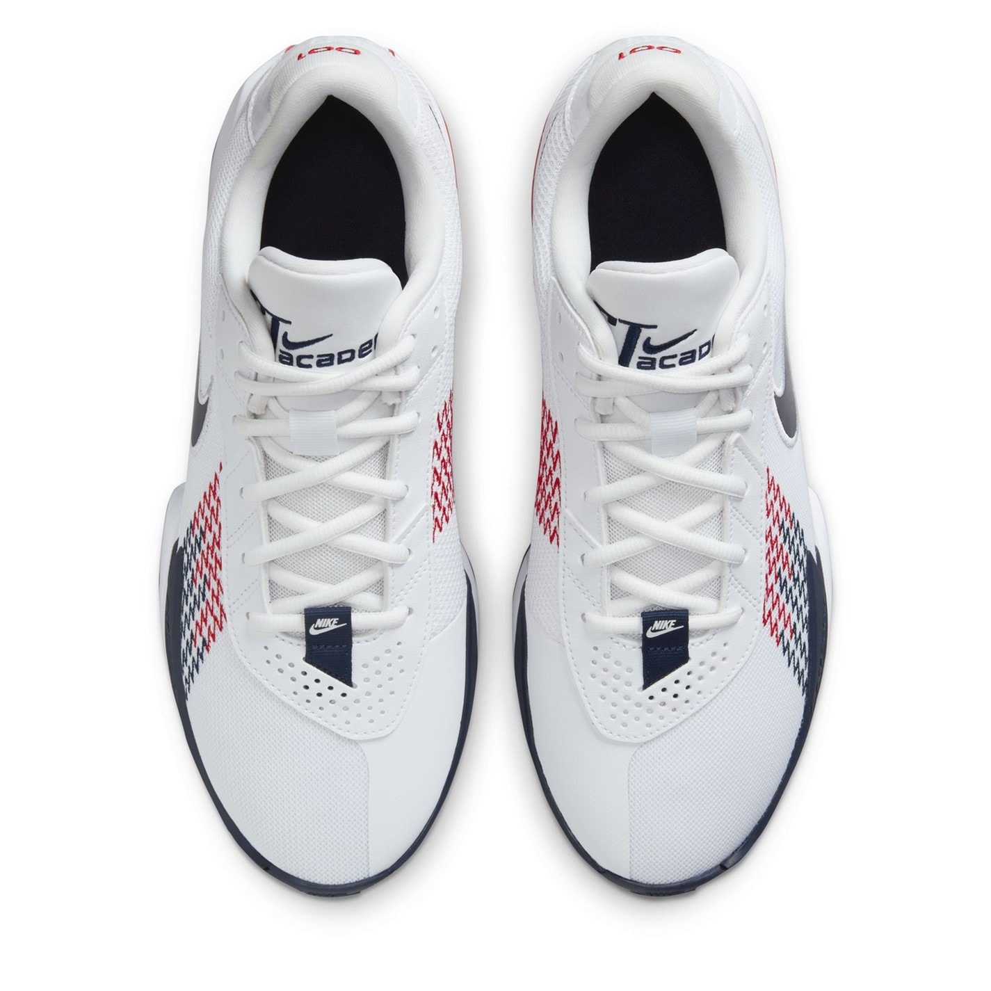 Nike ZOOM G.T. CUT ACADEMY alb bleumarin rosu