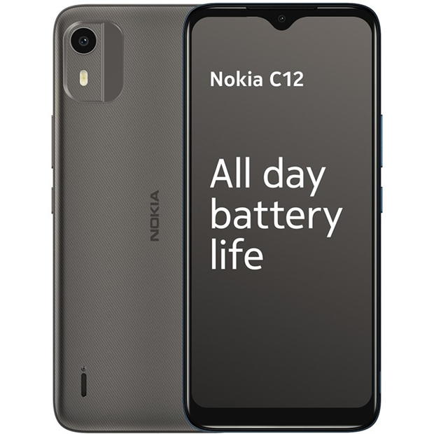 Nokia C12 64Gb Dual Sim Charcoal