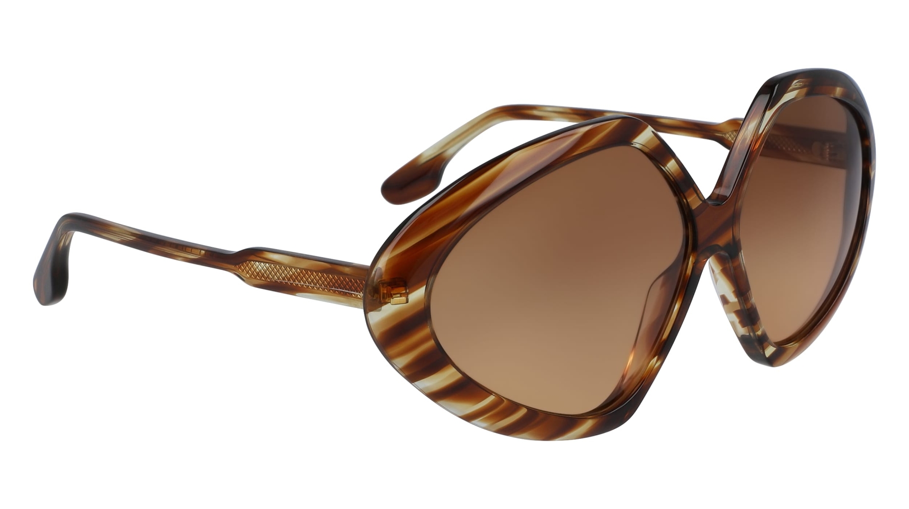 Ochelari de soare VICTORIA BECKHAM VB614S-211 pentru Femei maro rayas