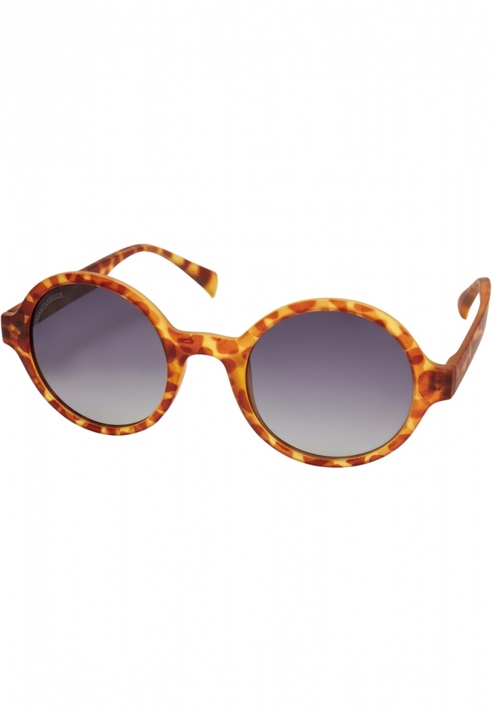 Ochelari de soare Retro Funk UC maro leopard Urban Classics gri