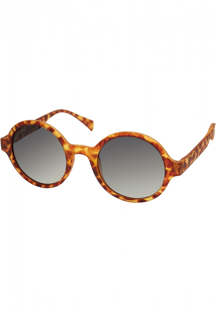 Ochelari de soare Retro Funk UC maro leopard Urban Classics verde