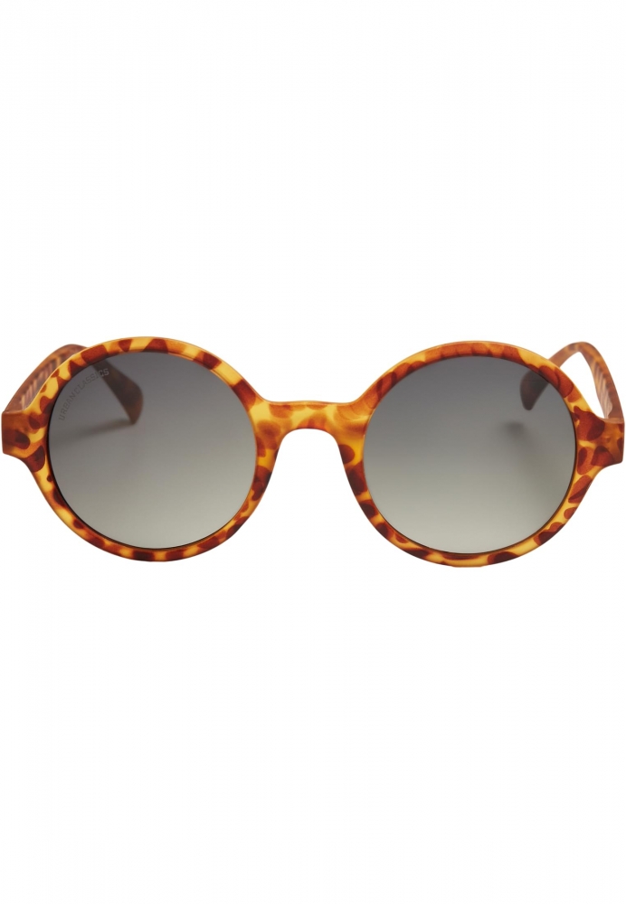 Ochelari de soare Retro Funk UC maro leopard Urban Classics verde