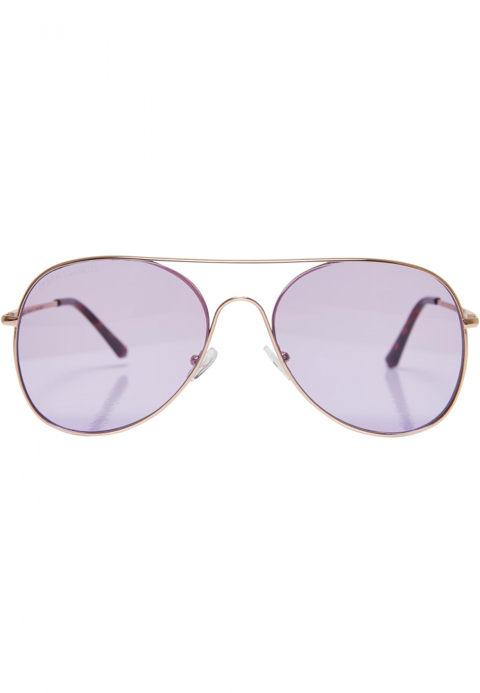 Ochelari de soare Texas auriu lila Urban Classics