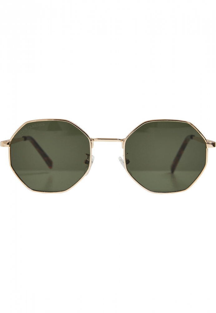 Ochelari de soare Toronto verde auriu Urban Classics