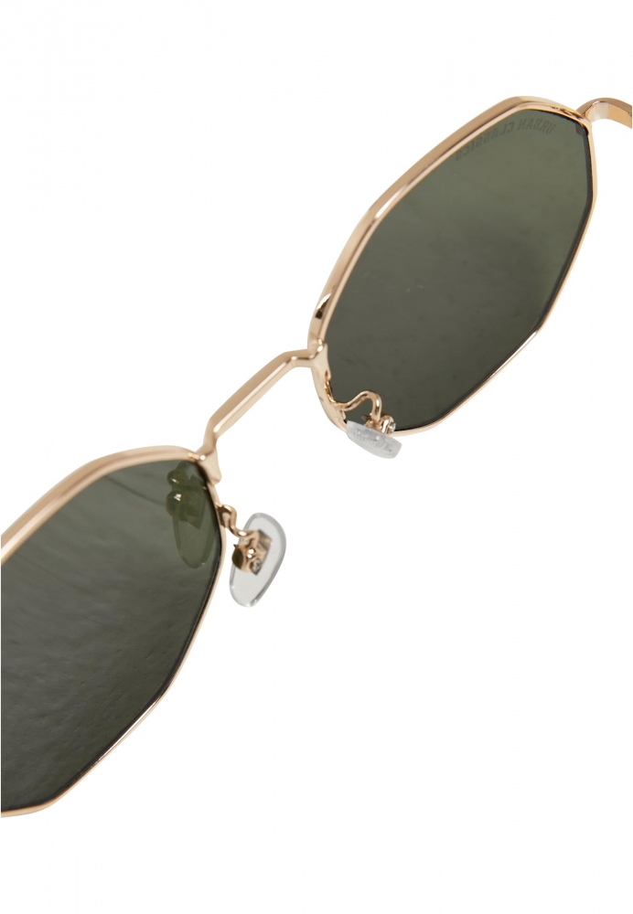 Ochelari de soare Toronto verde auriu Urban Classics