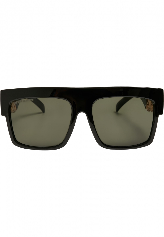 Ochelari de soare Zakynthos cu lant negru auriu Urban Classics