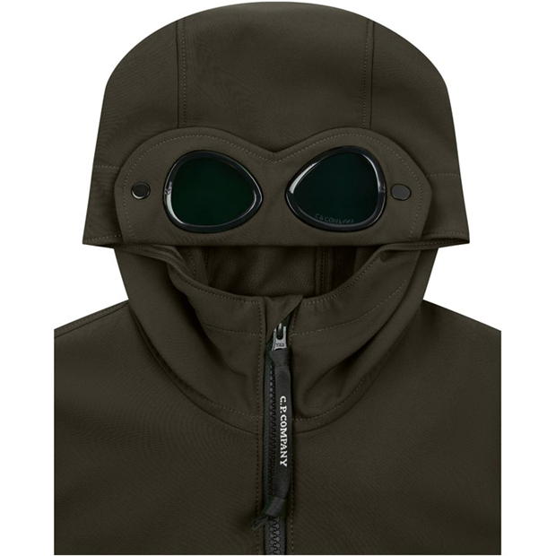 Ochelari pentru inot Jacheta CP COMPANY Softshell cu gluga pentru baieti verde