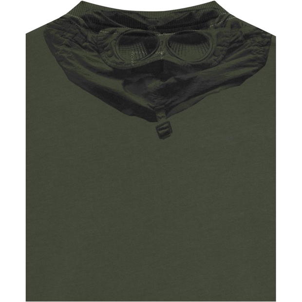 Ochelari pentru inot Tricou cu imprimeu CP COMPANY pentru baieti grpe verde