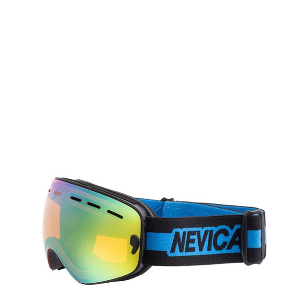 Ochelari ski MERIBEL Nevica copii negru verde lime