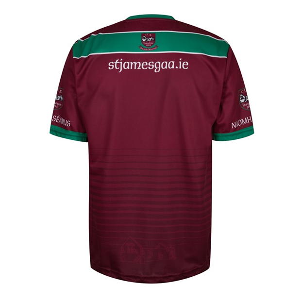 ONeills St James Jersey Senior maro inchis verde albastru