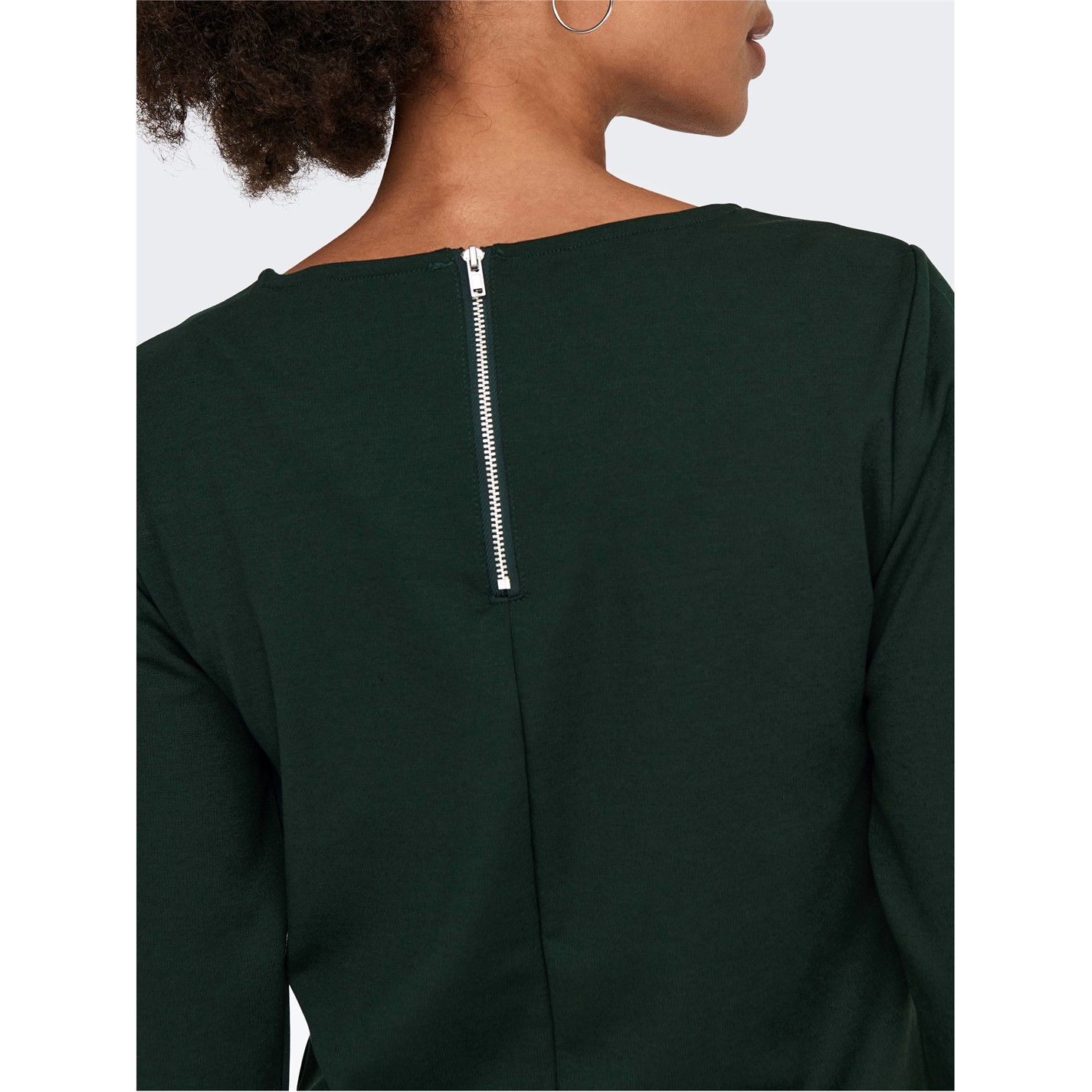 Rochie Only Brilliant trei quarterSleeve Jersey verde grove