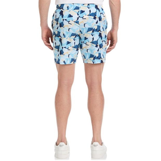 Original Penguin AOP Short pentru barbati bright alb