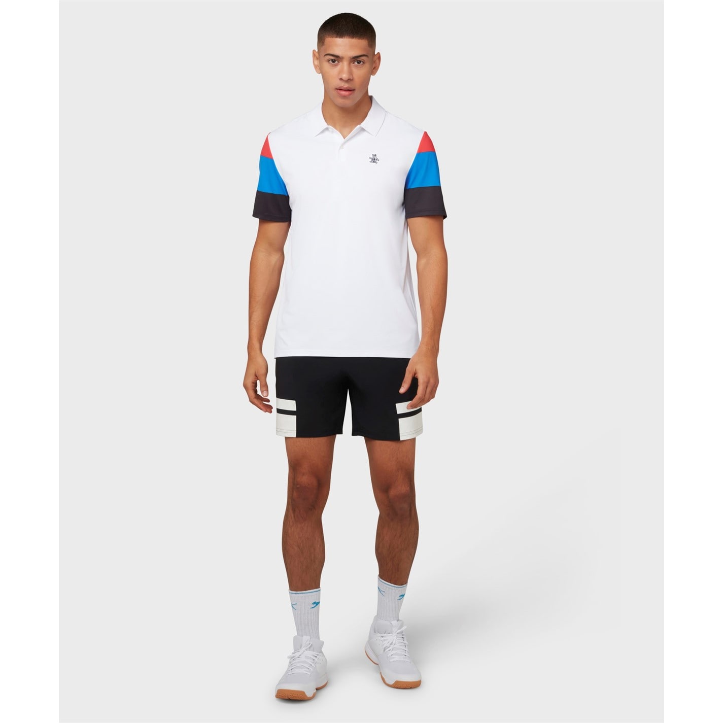 Original Penguin Golf Blc Prf Shrt pentru barbati gri