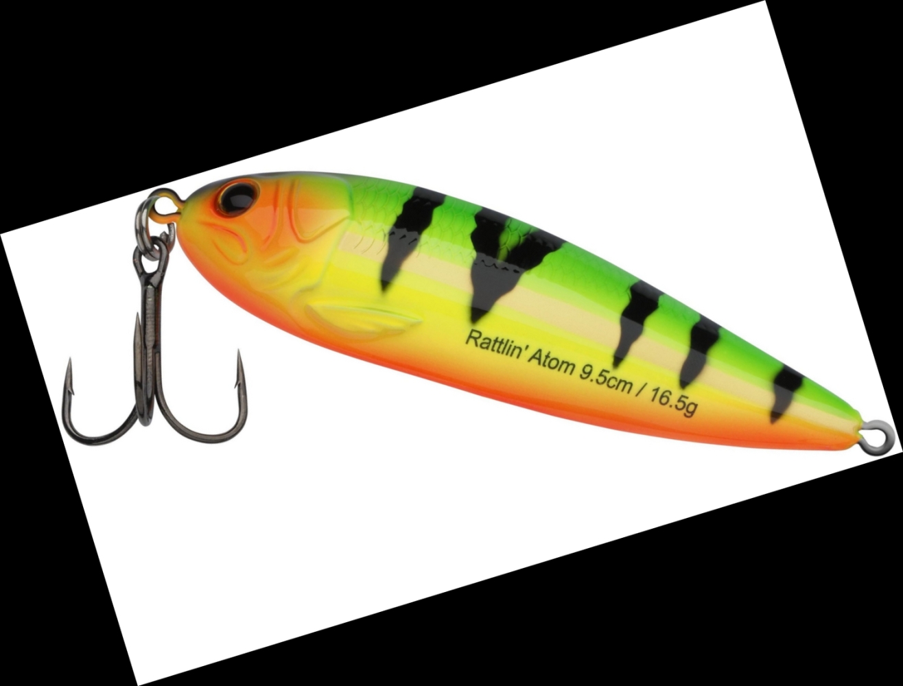 OSCILANTA RATTLIN ABU GARCIA ATOM FIRE TIGER 9.5CM 16,5G PURE FISHING