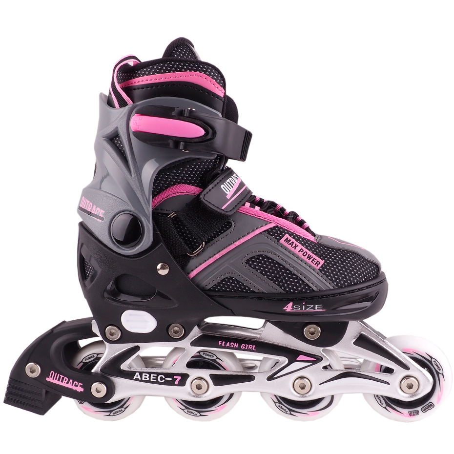 Outrace Flash Skates gri-roz PW-126B-79 Fete