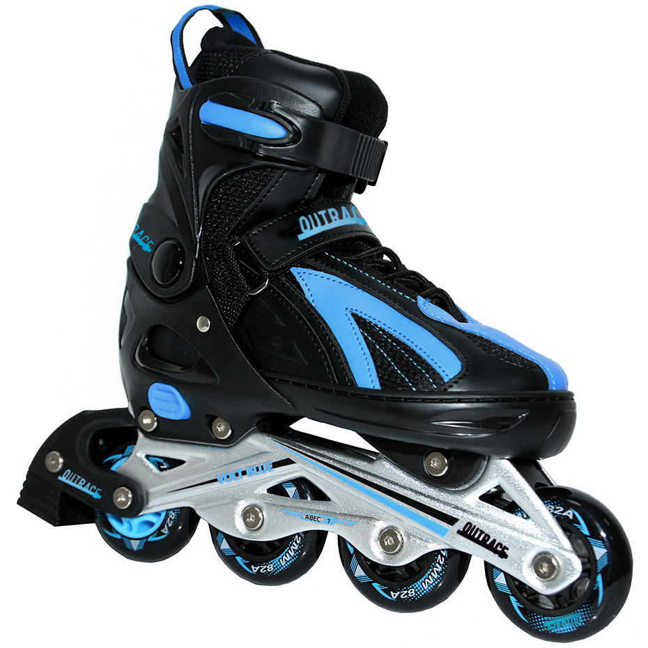 Outrace Volt albastru Skates In negru And PW-126B-9