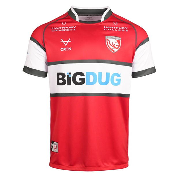 Tricou Acasa OXEN Gloucester 2024 2025 Juniors rosu