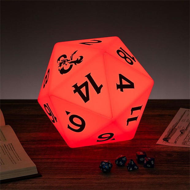 Paladone Dungeons & Dragons D20 Light multicolor