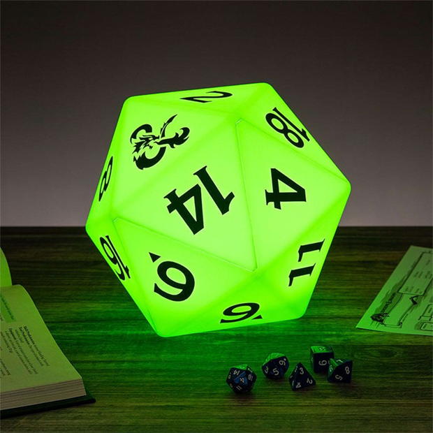 Paladone Dungeons & Dragons D20 Light multicolor