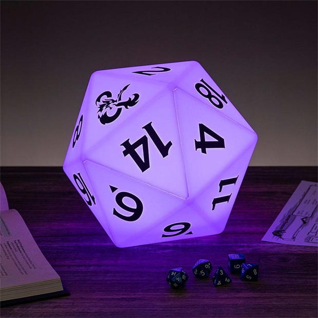 Paladone Dungeons & Dragons D20 Light multicolor