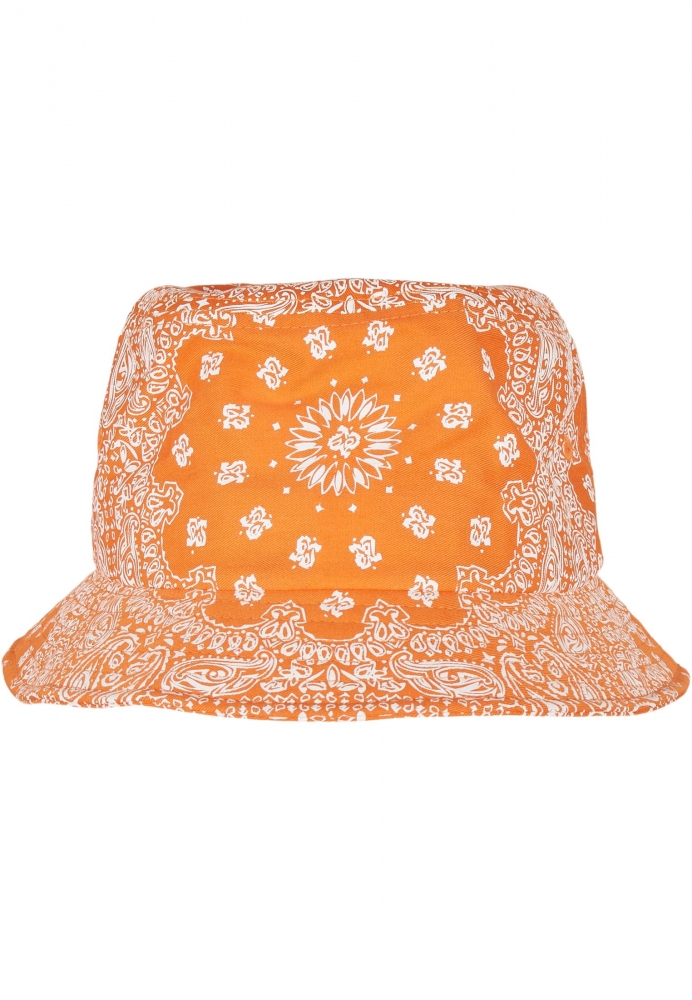 Palarii Bandana Print portocaliu Flexfit