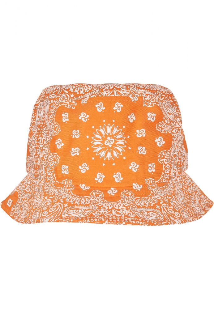 Palarii Bandana Print portocaliu Flexfit