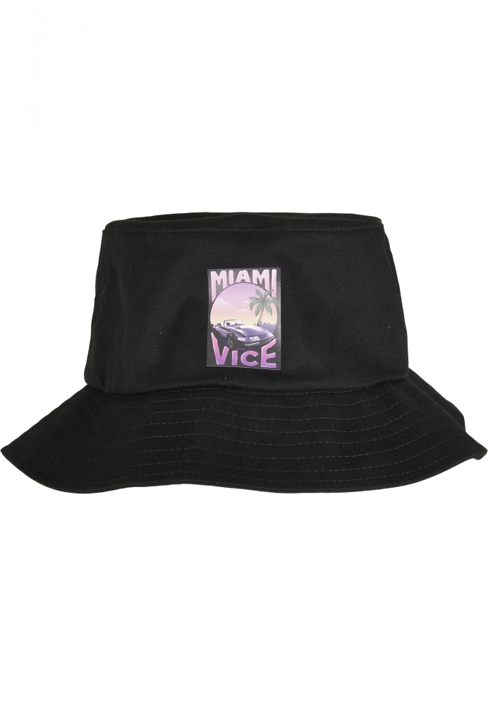 Palarii Miami Vice Print negru Merchcode