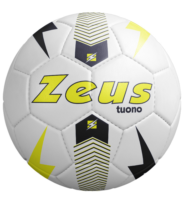 Minge fotbal Tuono Zeus alb galben fosforescent