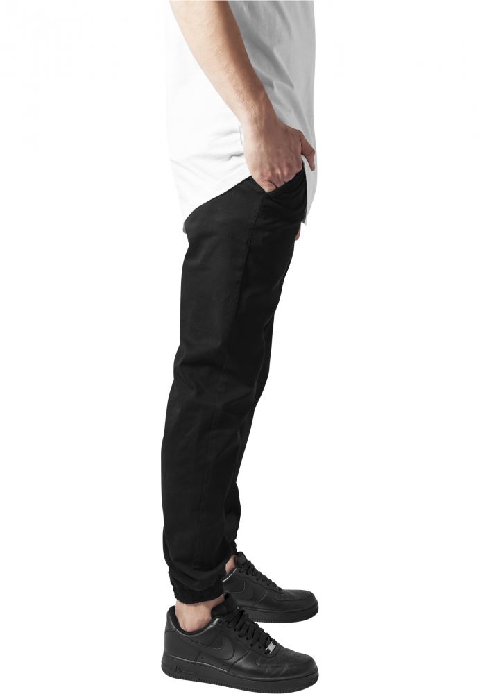 Pantalon barbati casual cargo negru Urban Classics