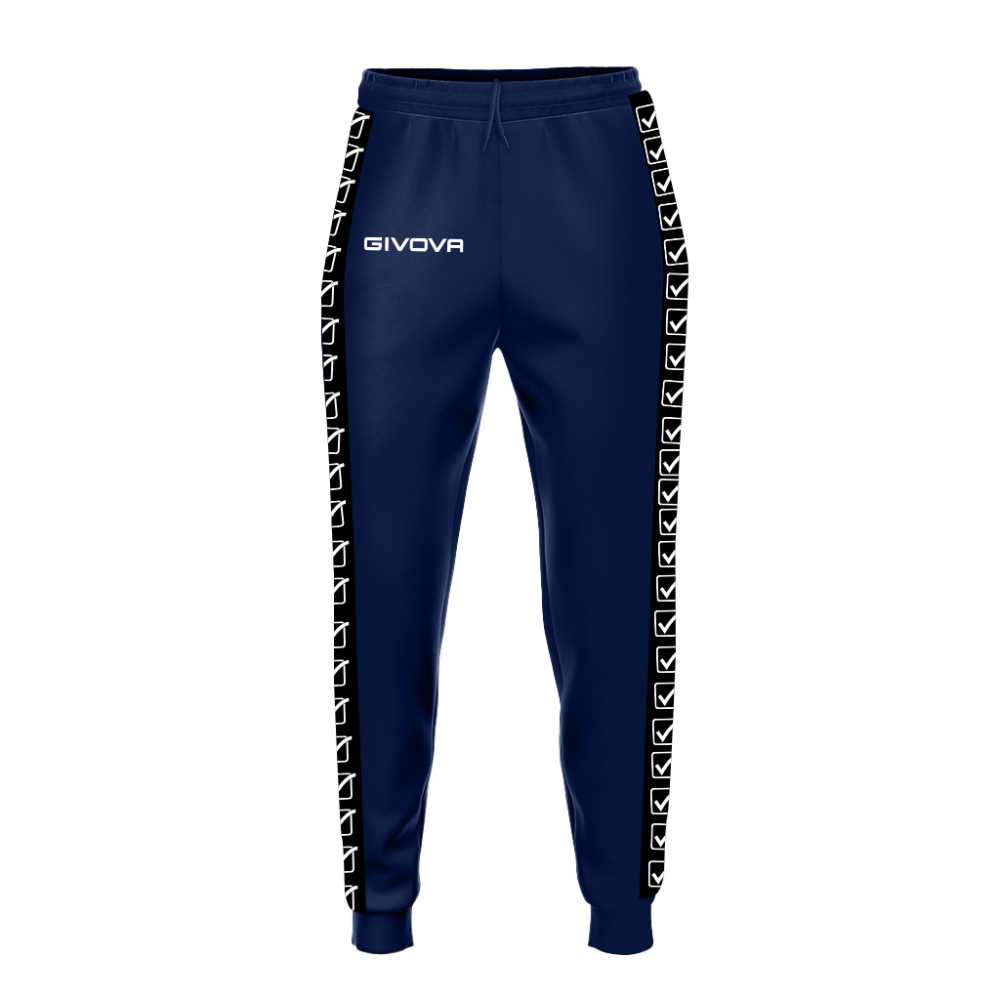 Pantaloni sport bleumarin Givova Felpa BAND  albastru