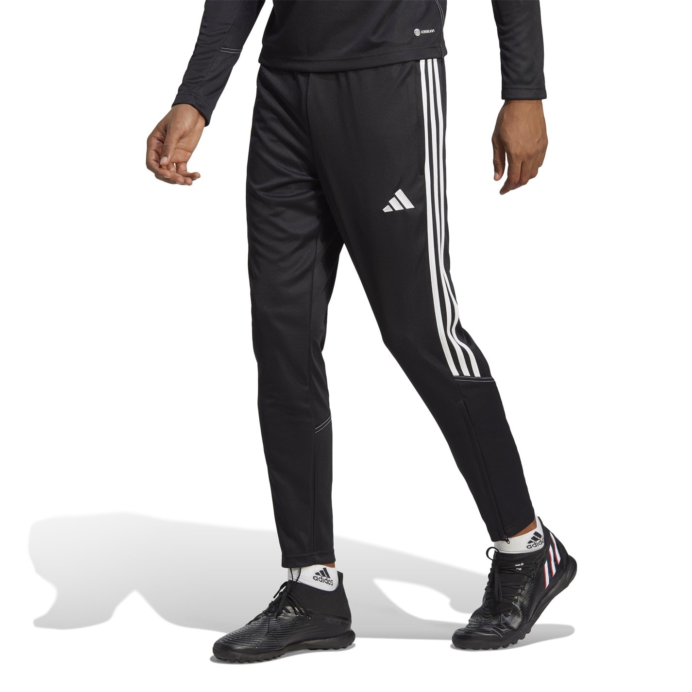 Pantaloni adidas Tiro 23 Club fotbal negru alb