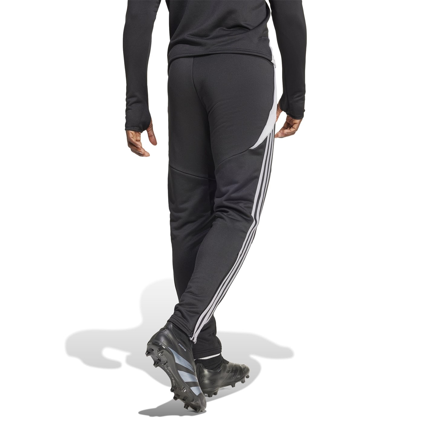 Pantaloni adidas Tiro 24 iarna pentru Barbati negru lt gri