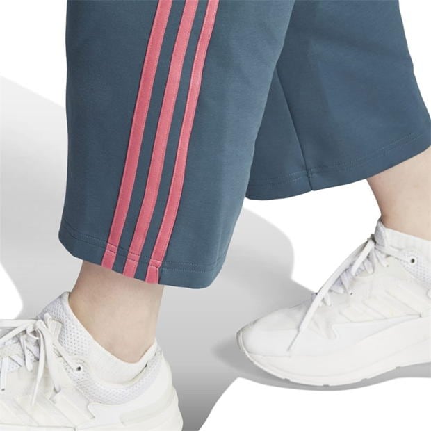 Pantaloni adidas W Fi 3S femei turcoaz