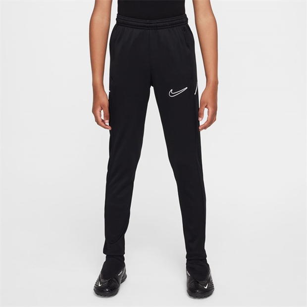 Pantaloni antrenament sport Nike Academy Juniors negru alb