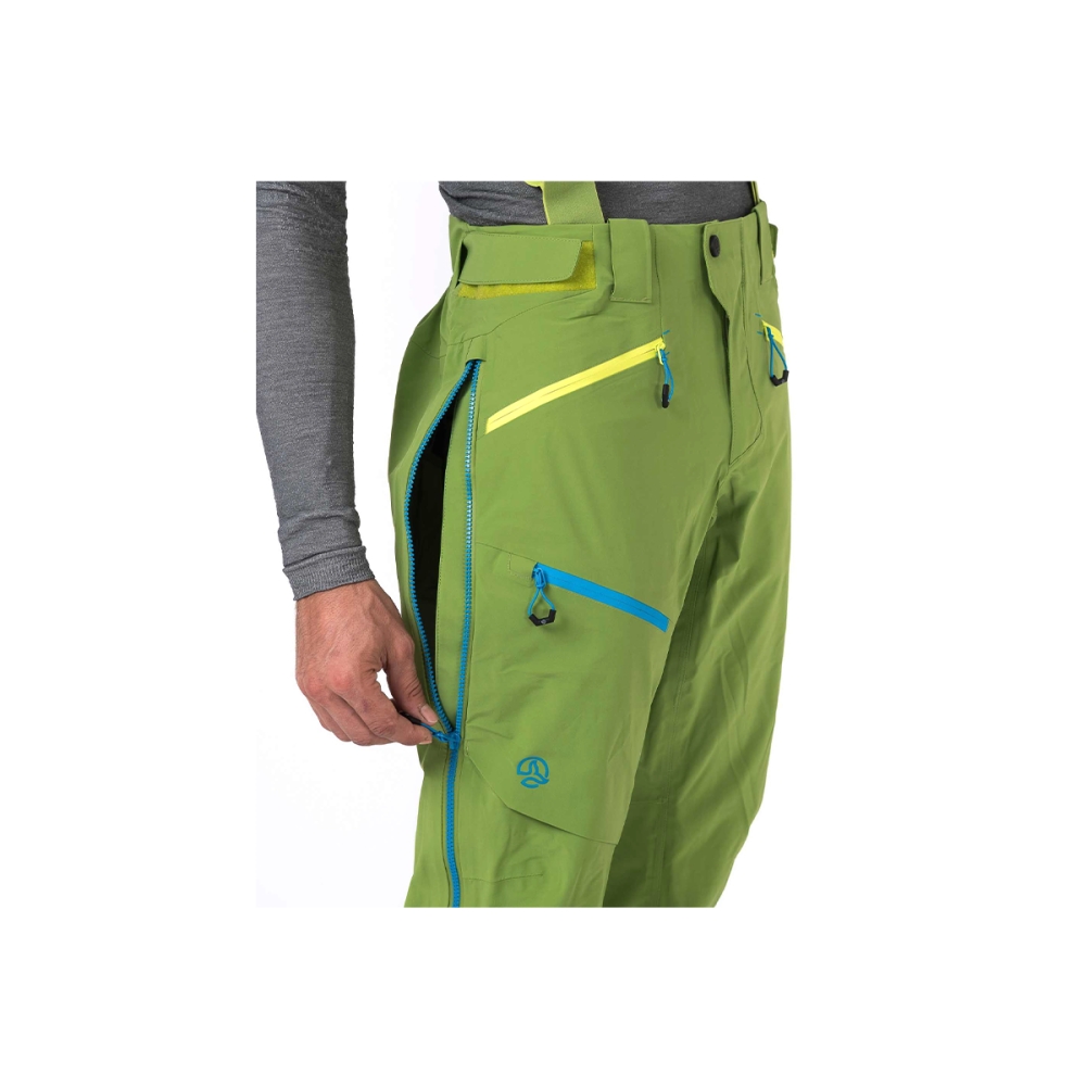 Pantaloni Barbati Ternua Mauna Kea Grass Lime 20k/20k