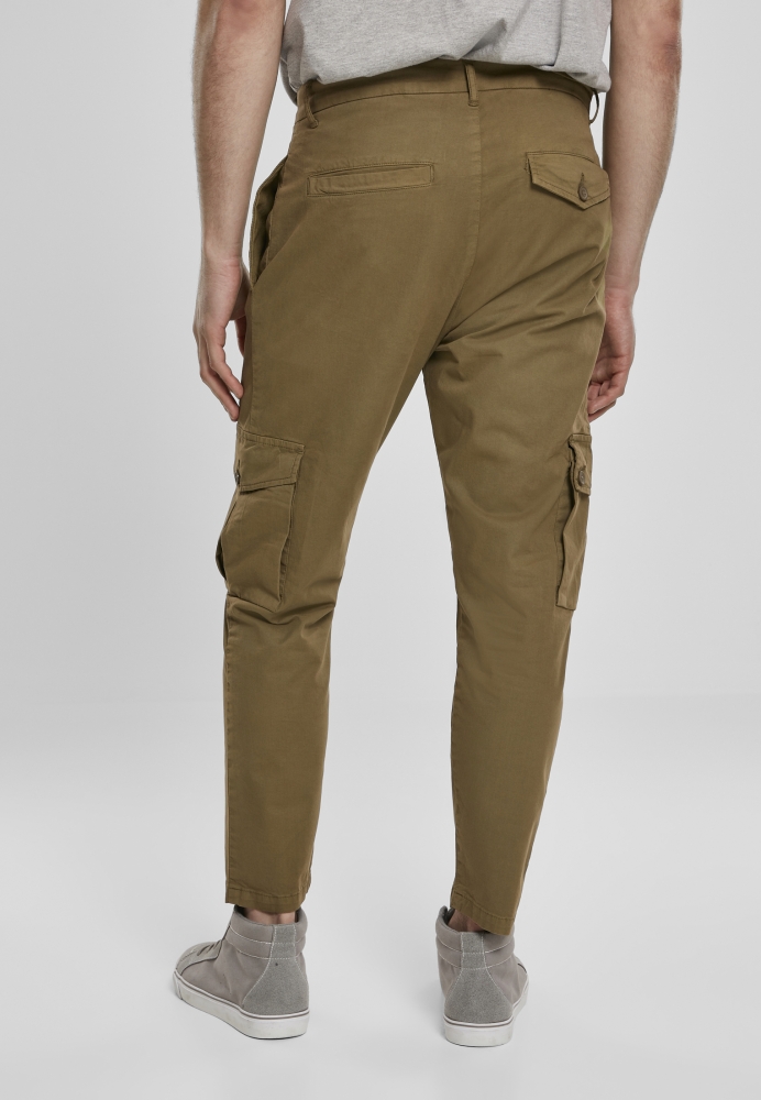 Pantaloni Cargo conici oliv Urban Classics