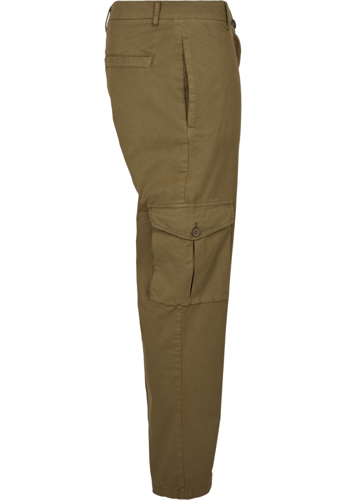 Pantaloni Cargo conici oliv Urban Classics