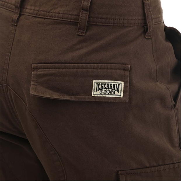 Pantaloni Cargo ICECREAM alergare Dog maro