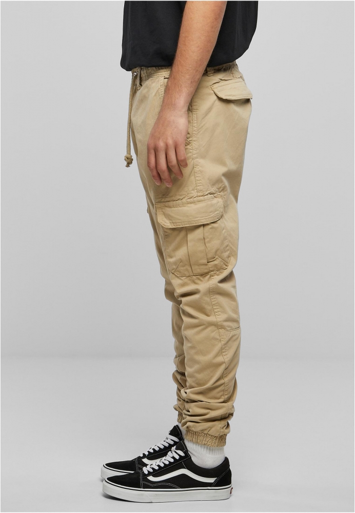 Pantaloni cargo lungi bej Urban Classics