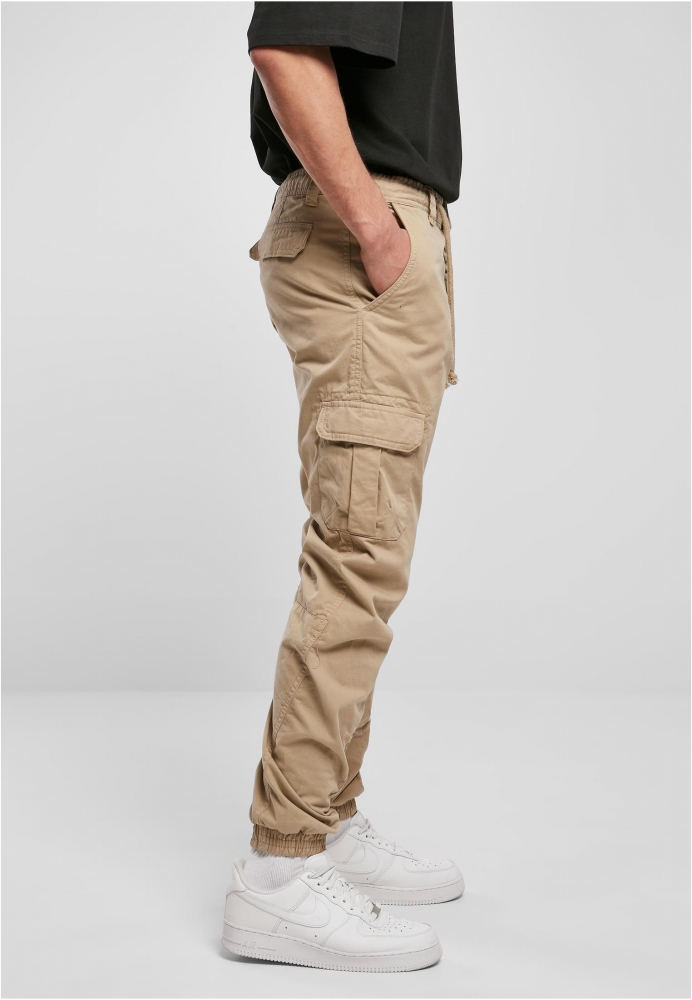 Pantaloni cargo lungi bej Urban Classics