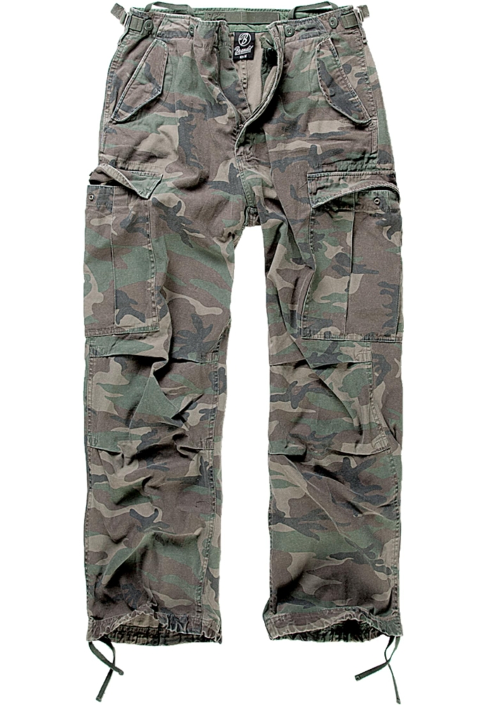 Pantaloni Cargo M-65 Vintage oliv camuflaj Brandit