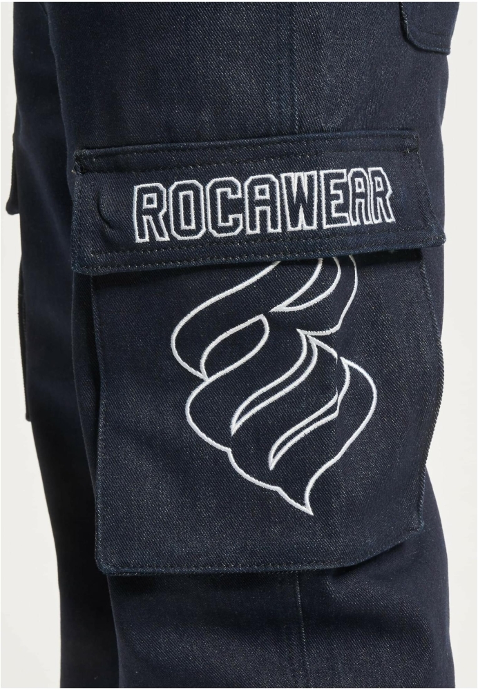 Pantaloni Cargo Rocawear Williamsburg inchis albastru