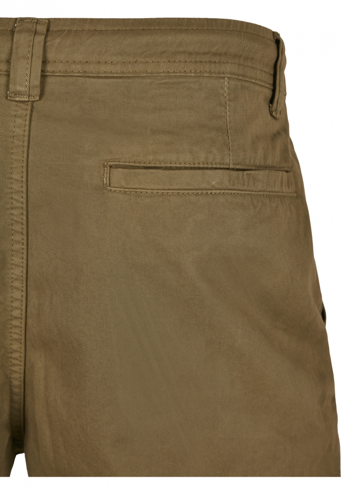 Pantaloni cargo sport cu buzunar in fata oliv Urban Classics