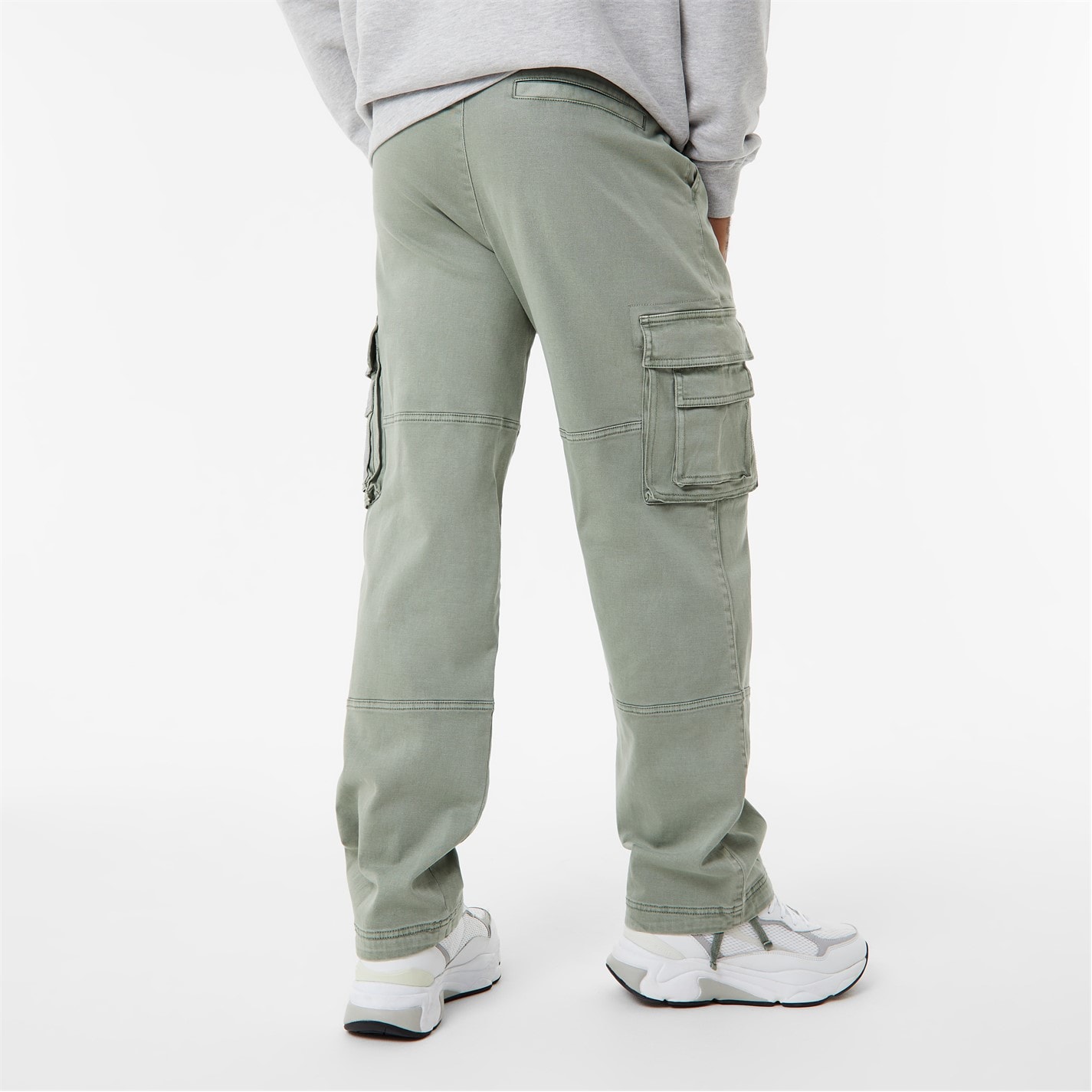 Pantaloni Combat Jack Wills Washed Cargo verde