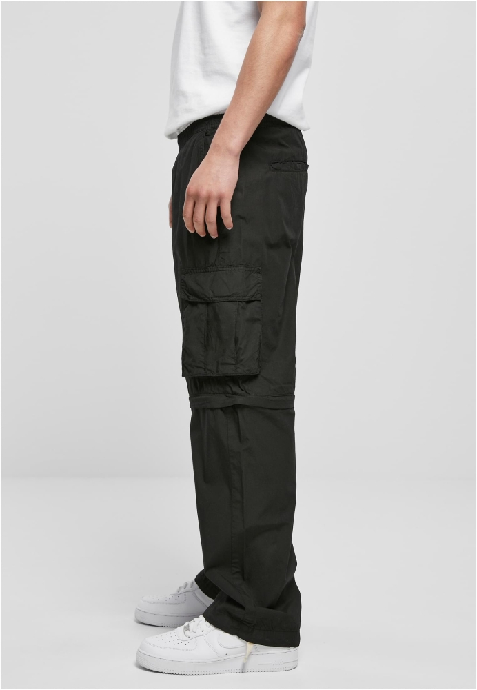 Pantaloni cu fermoar Away negru Urban Classics