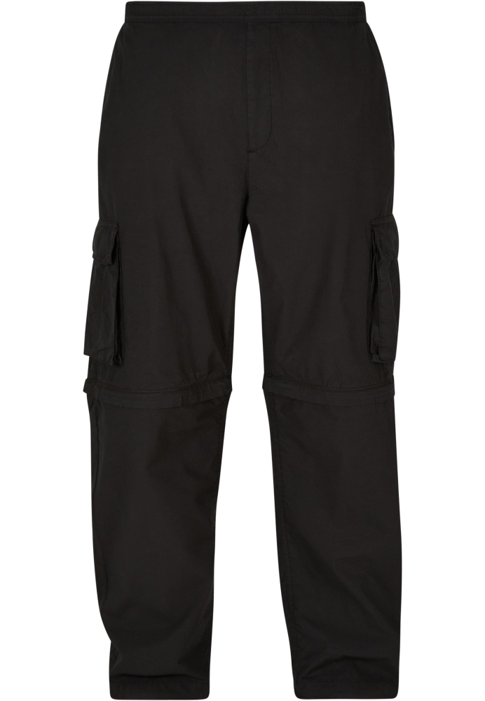 Pantaloni cu fermoar Away negru Urban Classics