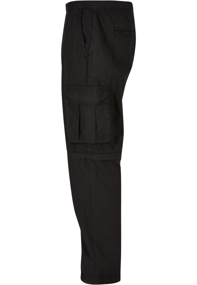 Pantaloni cu fermoar Away negru Urban Classics