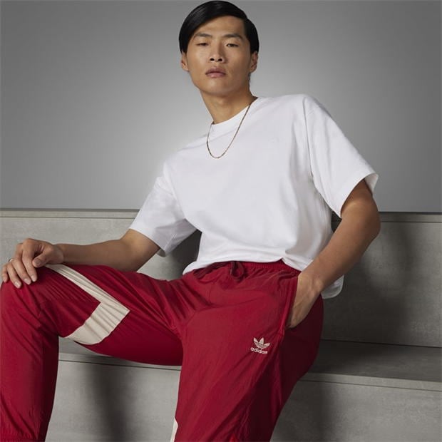 Pantaloni de trening adidas Bayern Munich Originals pentru adulti maro inchis