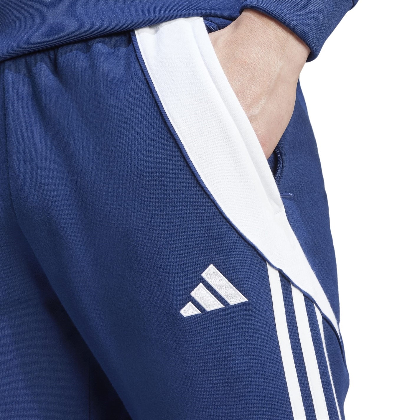 Pantaloni de trening adidas Tiro 24 pentru Barbati team bleumarin alb