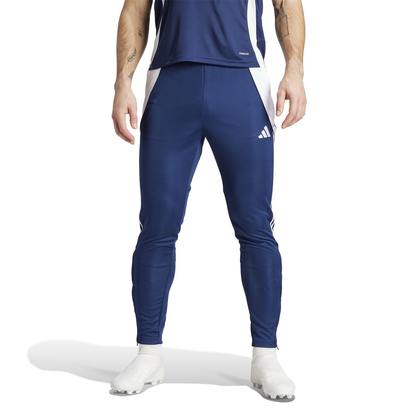 Pantaloni de trening adidas Tiro 24 Slim antrenament team bleumarin alb